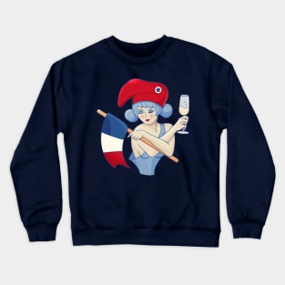 Marianne of France for Bastille day Crewneck Sweatshirt